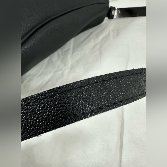 Genuine vintage KITZ black leather belt bag fanny pack - Picture 5 of 10